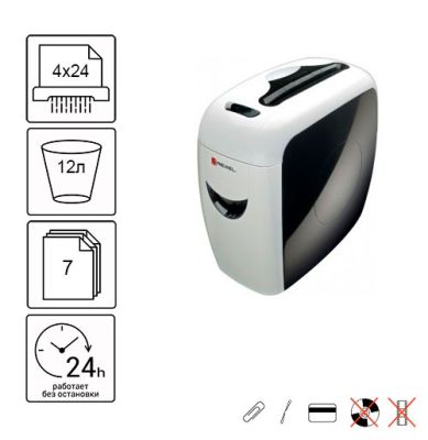 Знищувач документів Rexel Style Plus ( 4х24мм)