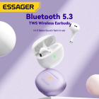 Бездротові навушники ESSAGER (color box) Shining TWS Bluetooth earphones White