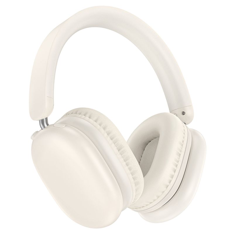 Бездротові накладні навушники BOROFONE BO27 Rhyme BT headphones Milky White