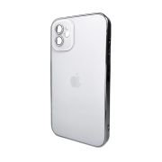 Чохол для смартфона AG Glass Sapphire Frame MagSafe Logo for Apple iPhone 12 White