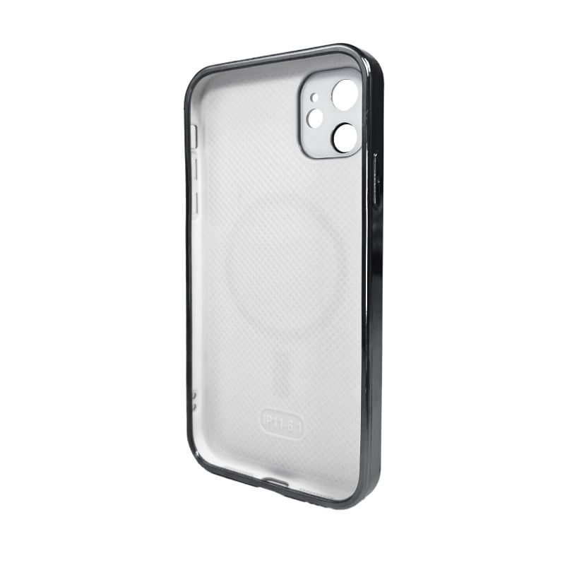 Чохол для смартфона AG Glass Sapphire Frame MagSafe Logo for Apple iPhone 12 White