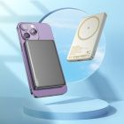Зовнішній акумулятор HOCO Q26 Joy PD20W magnetic fast charging power bank(5000mAh) metal gray