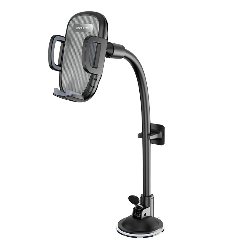 Автотримач для телефона BOROFONE BH54 Racer windshield car holder Black