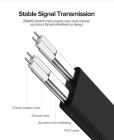 Кабель UGREEN US217 Angled SATA 3 Data Cable 0.5m (Black)(UGR-30797)