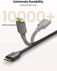Кабель UGREEN US130 USB 3.0 A Male to Micro USB 3.0 Male Cable 0.5m (Black)(UGR-10840)