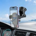 Автотримач для телефона BOROFONE BH93 Grand one-button car holder(center console) Black