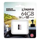 Карта пам'яті microSDXC (UHS-1 U1) Kingston Endurance 64Gb class 10 А1 (R95MB/s, W30MB/s)