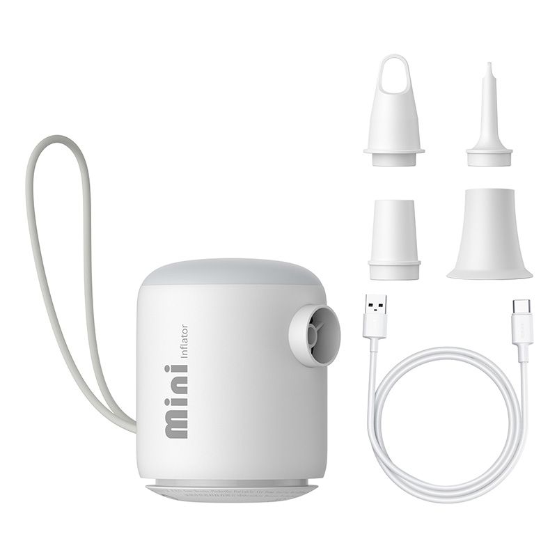 Портативний насос  для матраців Baseus PocketGo Portable Air Pump Stellar White