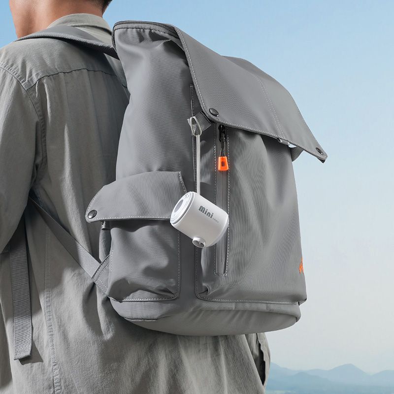 Портативний насос  для матраців Baseus PocketGo Portable Air Pump Stellar White