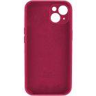 Чохол для смартфона Silicone Full Case AA Camera Protect for Apple iPhone 13 35,Maroon