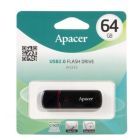 Флеш-накопичувач Apacer USB 2.0 AH333 64Gb Black