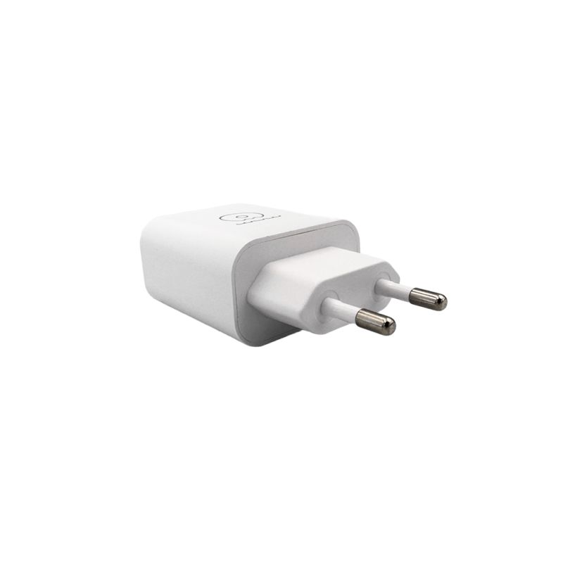 Мережевий зарядний пристрій WUW-C172 20W PD USB-C + USB QC3.0 18W black