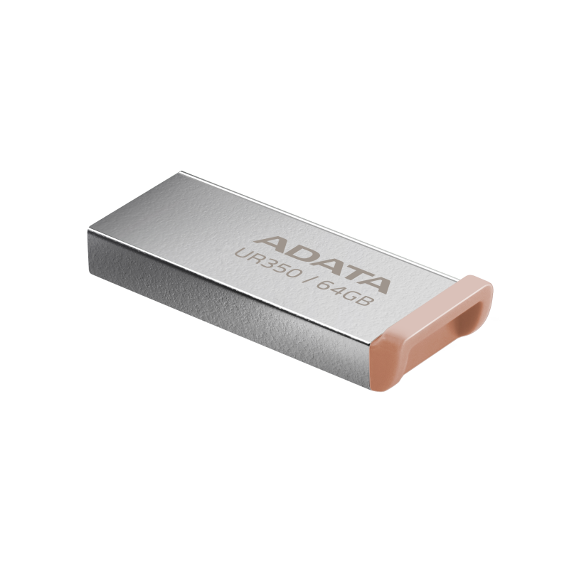 Флеш-накопичувач ADATA USB 3.2 UR 350 64Gb Silver/Beige