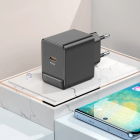 Мережевий зарядний пристрій BOROFONE BAS13A Erudite single port PD20W charger(EU) Black