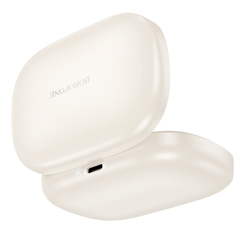 Бездротові навушники BOROFONE BW73 Lucky Open True Wireless BT headset Milky White