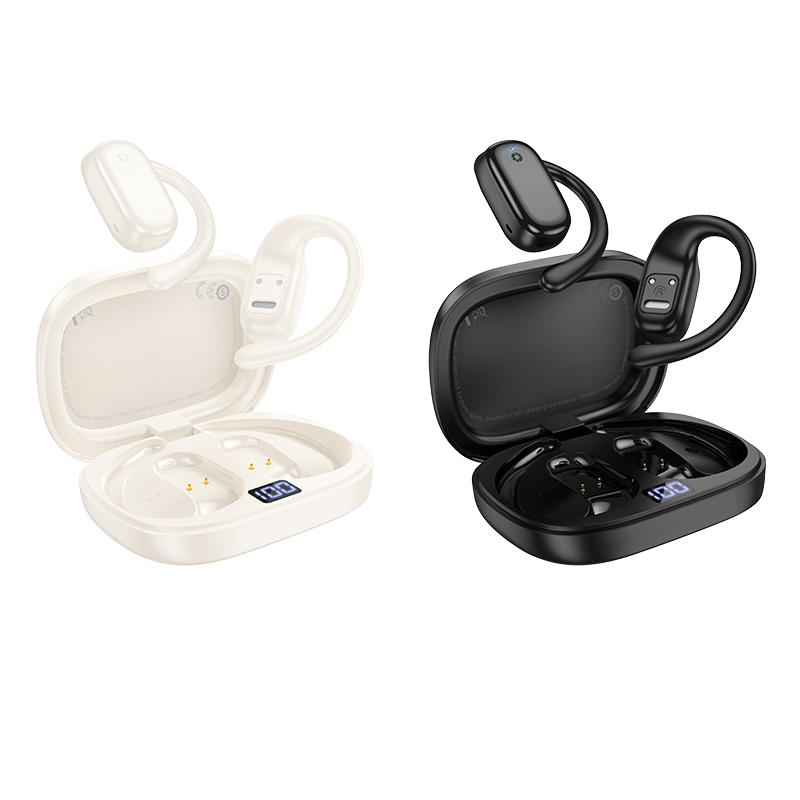 Бездротові навушники BOROFONE BW73 Lucky Open True Wireless BT headset Milky White