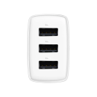 Мережевий зарядний пристрій Baseus Compact  Charger 3U 17W EU White