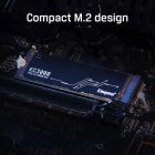 Накопичувач SSD M.2 Kingston KC3000 2048GB NVMe 2280 PCIe 4.0 x4 3D NAND TLC