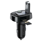 АЗП з FM-модулятором Baseus T Shaped S-09A Car Bluetooth MP3 Player (Standard Edition) Black