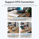 USB-хаб Vention 4-Port USB 3.0 Hub With Power Supply 0.15M Black (CHLBB)