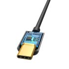 Кабель-перехiдник Baseus Type-C Male to 3.5mm Female Adapter L54 Black