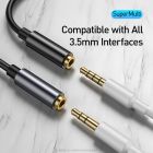 Кабель-перехiдник Baseus Type-C Male to 3.5mm Female Adapter L54 Black