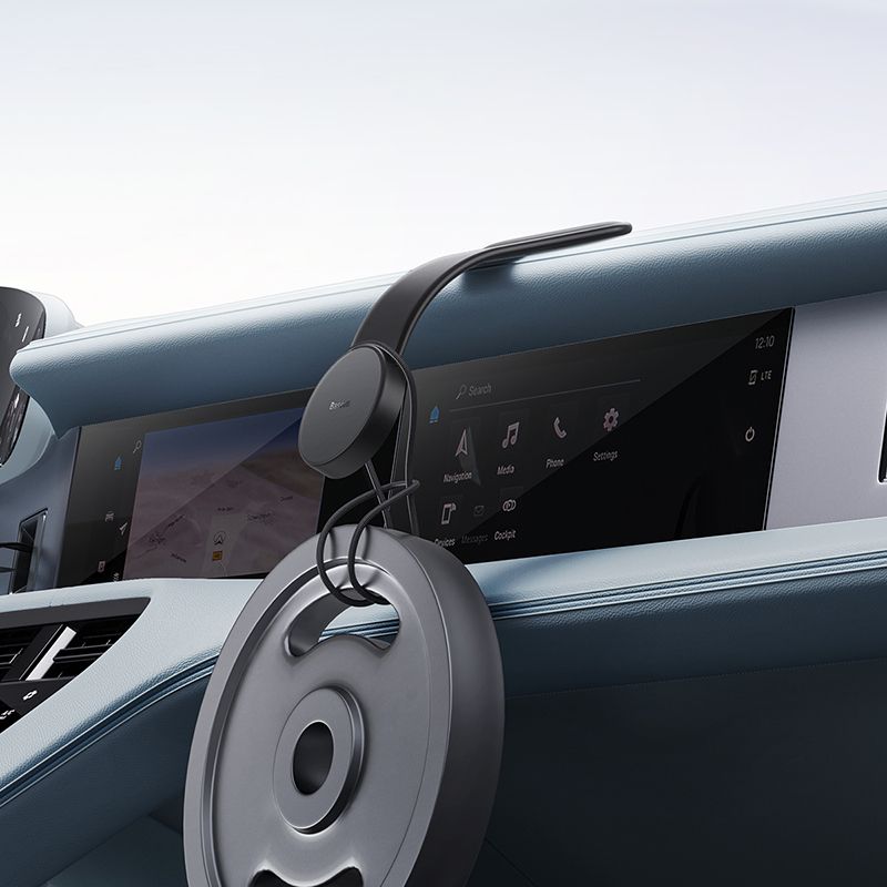 Автотримач для телефона Baseus C02 Magnetic Phone Holder Cluster Black