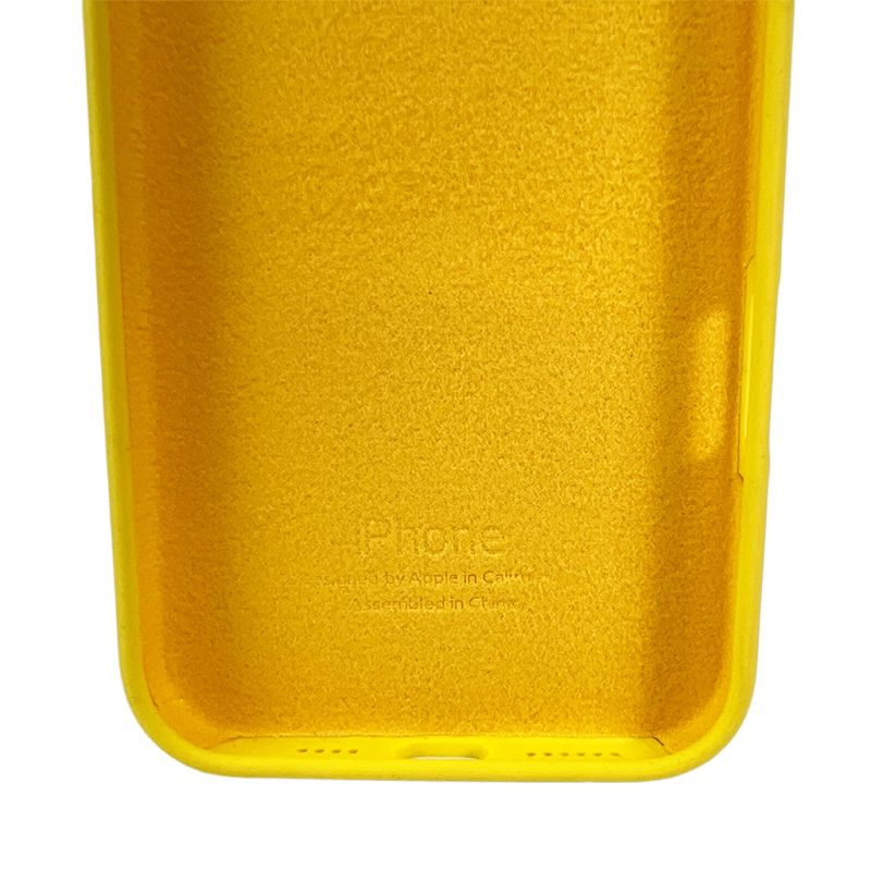 Чохол для смартфона Silicone Full Case AA Camera Protect for Apple iPhone 16 Pro 56,Sunny Yellow