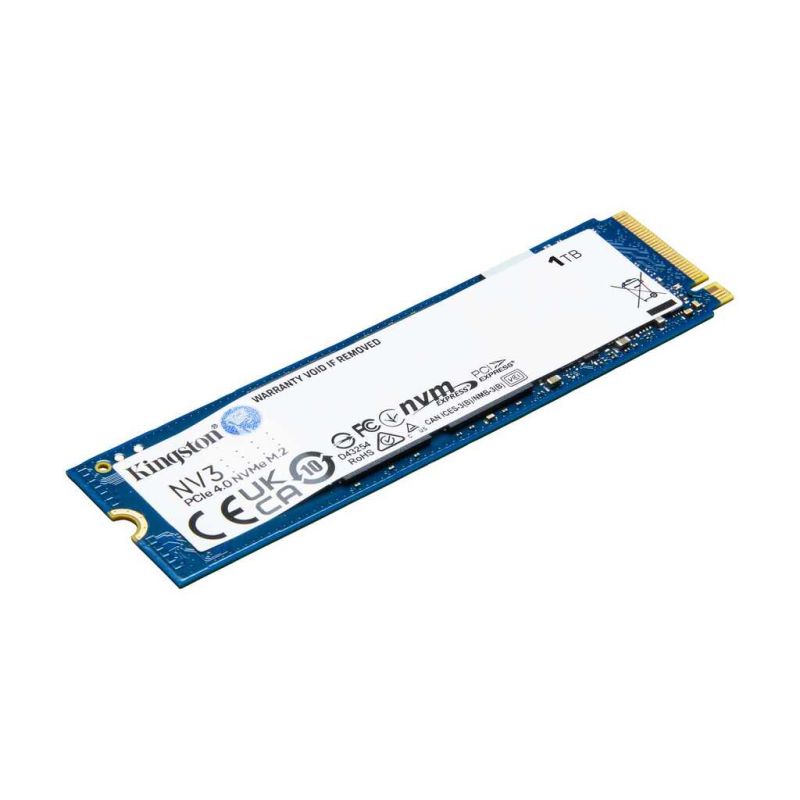 Накопичувач SSD M.2 Kingston NV3 1000GB NVMe 2280 PCIe 4.0 x4 3D NAND