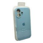 Чохол для смартфона Silicone Full Case AA Camera Protect for Apple iPhone 16 27,Mist Blue