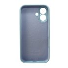 Чохол для смартфона Silicone Full Case AA Camera Protect for Apple iPhone 16 27,Mist Blue