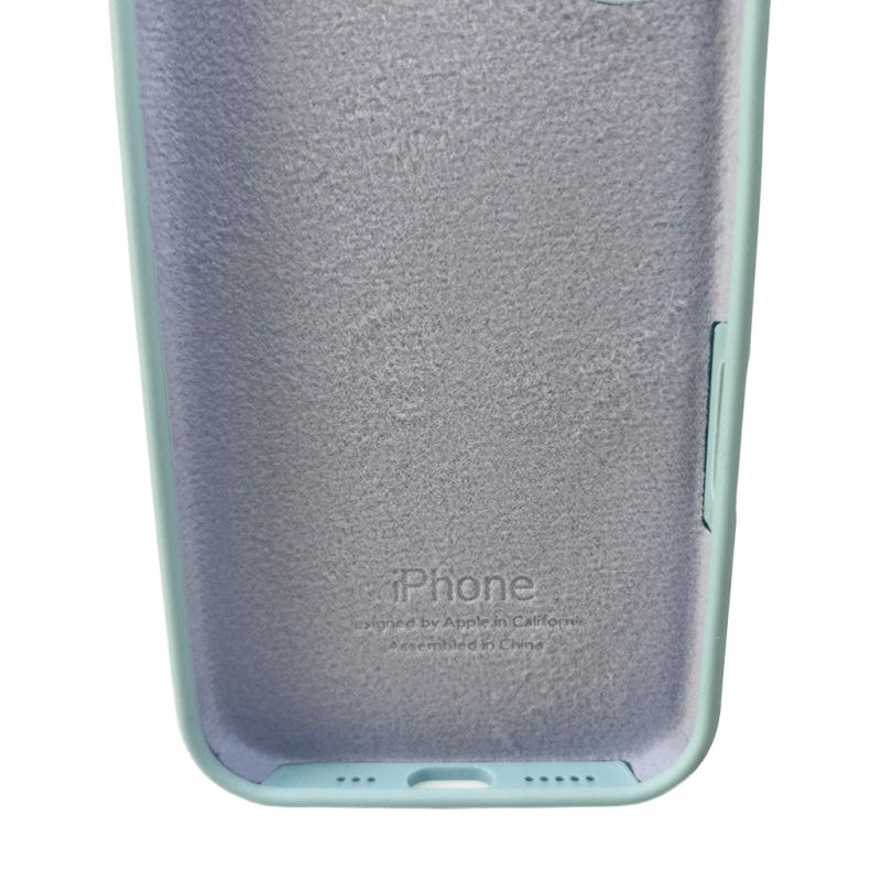 Чохол для смартфона Silicone Full Case AA Camera Protect for Apple iPhone 16 27,Mist Blue