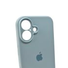 Чохол для смартфона Silicone Full Case AA Camera Protect for Apple iPhone 16 27,Mist Blue