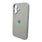 Чохол для смартфона Silicone Full Case AA Camera Protect for Apple iPhone 16 53,Sierra Blue