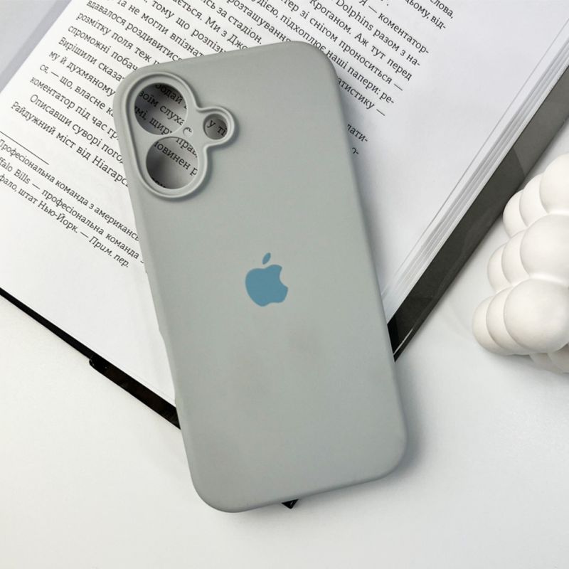 Чохол для смартфона Silicone Full Case AA Camera Protect for Apple iPhone 16 53,Sierra Blue