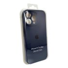 Чохол для смартфона Silicone Full Case AA Camera Protect for Apple iPhone 16 Pro Max 7,Dark Blue