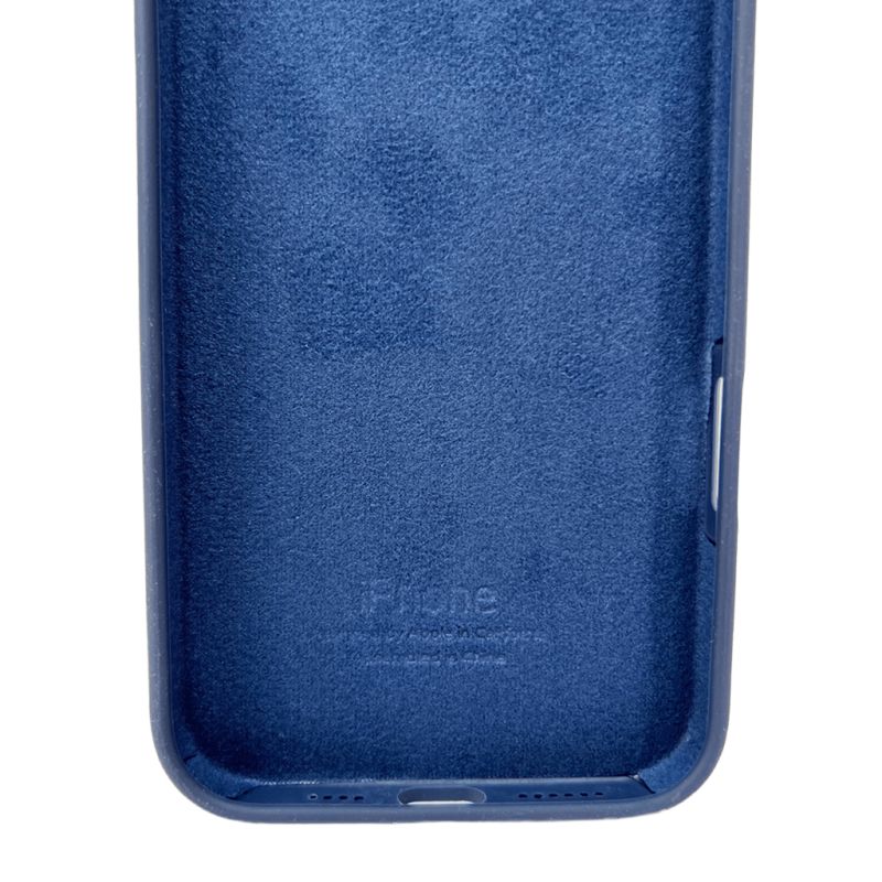 Чохол для смартфона Silicone Full Case AA Camera Protect for Apple iPhone 16 Pro Max 7,Dark Blue