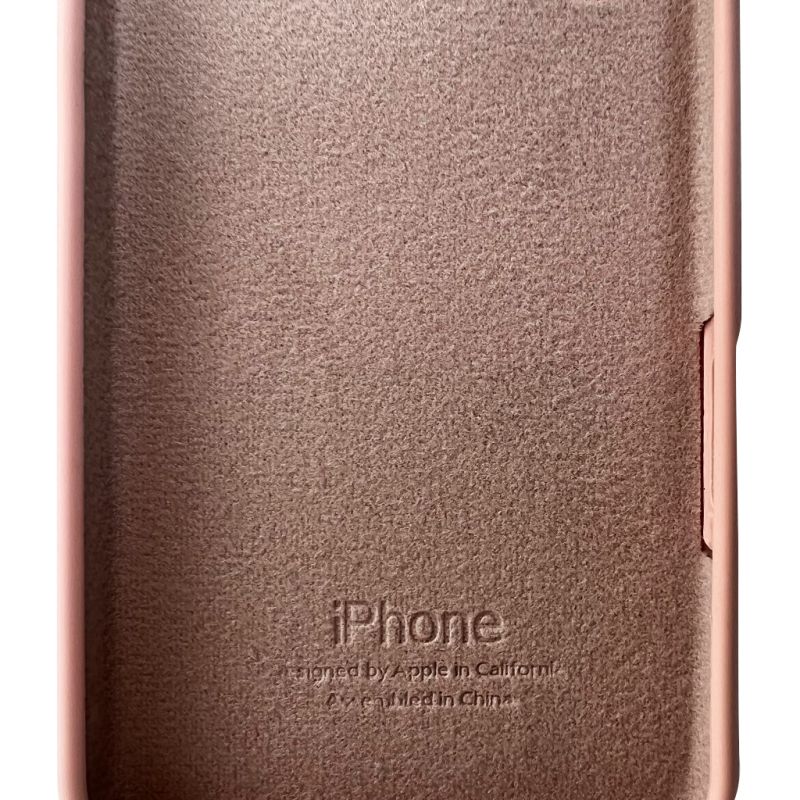 Чохол для смартфона Silicone Full Case AA Open Cam for Apple iPhone 16 15,Pink Sand