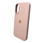 Чохол для смартфона Silicone Full Case AA Open Cam for Apple iPhone 16 15,Pink Sand