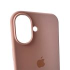 Чохол для смартфона Silicone Full Case AA Open Cam for Apple iPhone 16 15,Pink Sand