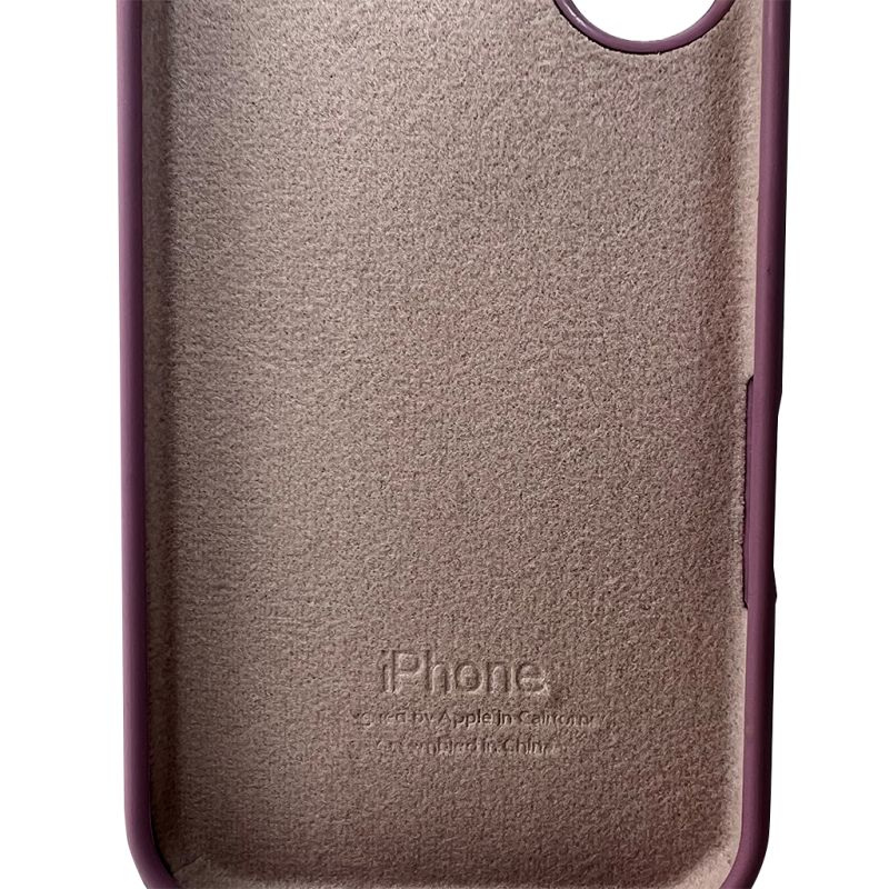 Чохол для смартфона Silicone Full Case AA Open Cam for Apple iPhone 16 60,Taro Purple