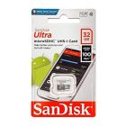 Карта пам'яті microSDHC (UHS-1) SanDisk Ultra 32Gb class 10 A1 (100Mb/s)
