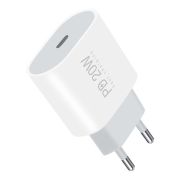 Мережевий зарядний пристрій WUW-C178 1Type-C PD20W  white
