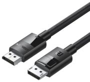 Кабель UGREEN DP114 DP 1.4 Male to Male Plastic Case Braided Cable 1m (UGR-80390)