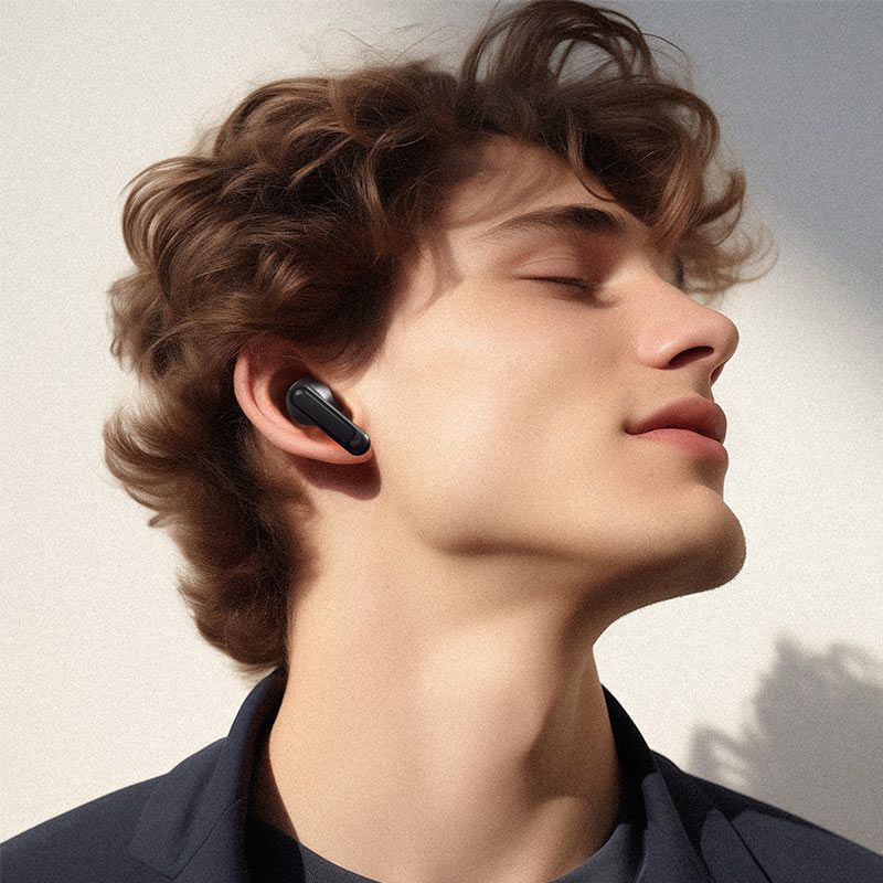 Бездротові навушники ACEFAST W1 Active Noise Cancelling true wireless earbuds Black