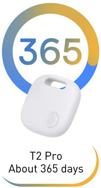 Трекер Baseus T2 Pro Smart Device Tracker White