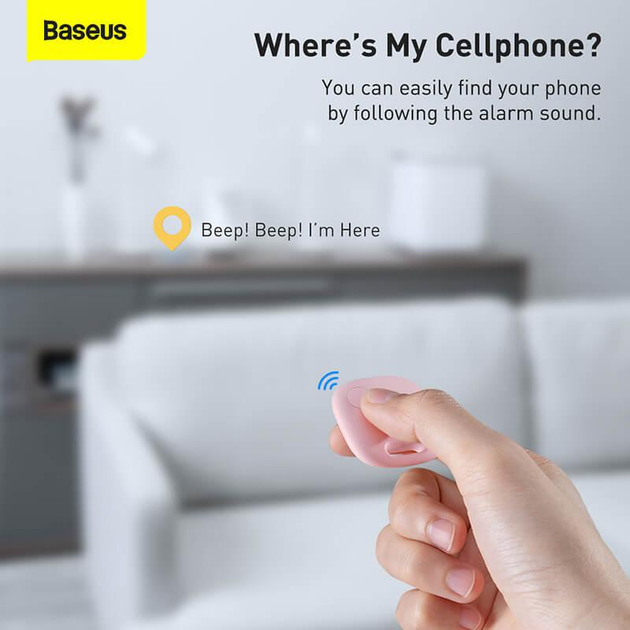 Трекер Baseus T2 Pro Smart Device Tracker White