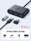 USB-хаб UGREEN CR113 USB 3.0 Hub  1m (Black) (UGR-20291)