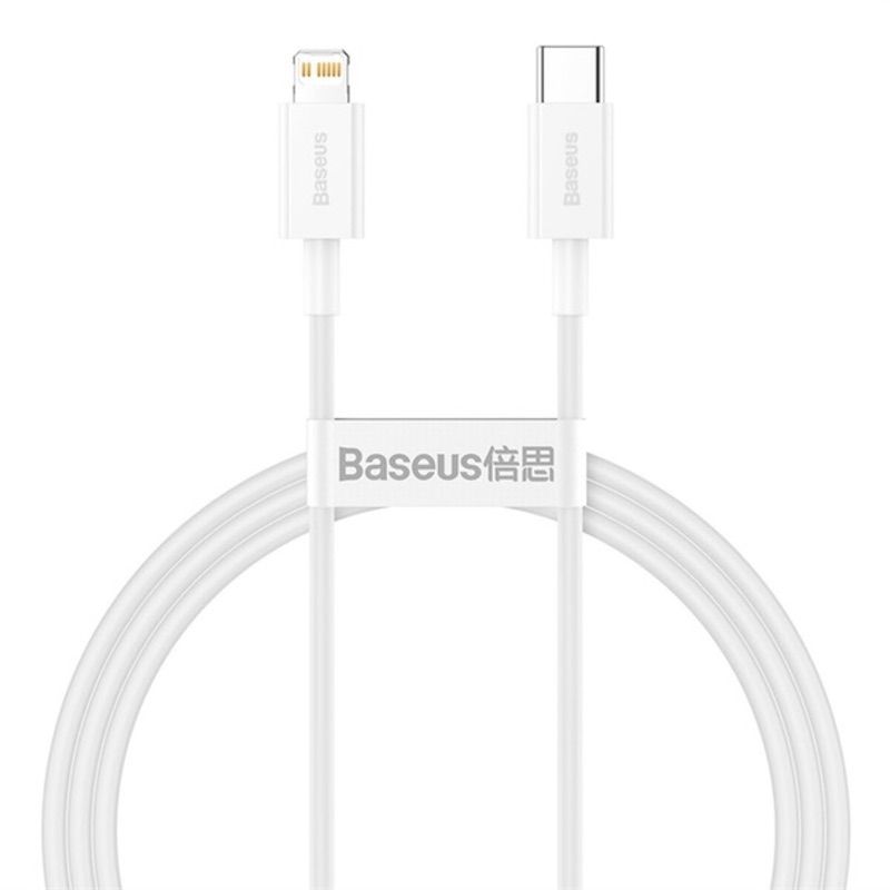 Кабель Baseus Superior Series Type-C to IP PD 20W 1m White