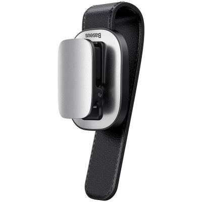 Автомобільний тримач для окулярів Baseus Platinum Vehicle eyewear clip（clamping type）Silver